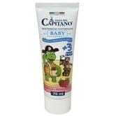 Детская зубная паста Pasta del Capitano Baby +3 Strawberry, 75 мл