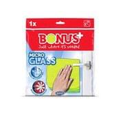 Микрофибра для стекла Bonus+ Micro Glass 35 х 35 см, 1 штука