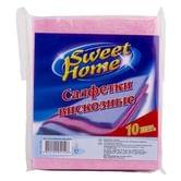 Салфетки вискозные SWEET HOME, 1 штука