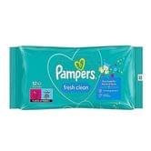 Вологі серветки дитячі Pampers Fresh Clean, 52 шт.