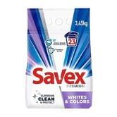 Стиральный порошок Savex Whites & Colors  автомат, 3,45 кг