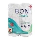 Паперові рушники Panda Classic 2-шарові, білі, 2 рулони