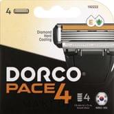 Картридж для бритья Dorco Pace 4 Blade мужской, цена за 1 штуку