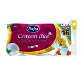 Туалетний папір Perfex Cotton Premium 3-шаровий, 16 рулонів