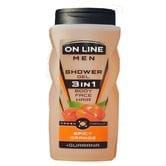 Гель для душу чоловічий On Line Spicy Orange, 400 мл