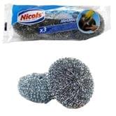 Скребок для посуды Nicols, металлический, 1 штука