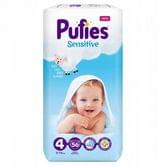 Подгузники детские Pufies размер 4, 7-18 кг, 1 штука