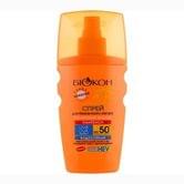 Спрей для засмаги Біокон SPF50+ водостійкий, Сонячний екран з Пантенолом, 160 мл
