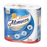 Паперові рушники Almusso Classico 2-шарові, білі, 10 м, 2 рулона