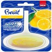 Засіб для унітазу Brait Лимон підвісний блок, 40 г