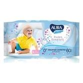 Вологі серветки дитячі Aura baby, 60 шт.