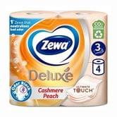 Туалетний папір Zewa Deluxе Персик 3-шаровий, 4шт