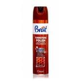 Полироль для мебели Brait Classic Beeswax аэрозоль, 350 мл