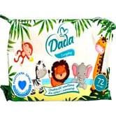 Вологі серветки дитячі Dada Everyday, 72 шт.