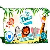 Вологі серветки дитячі Dada Everyday, 72 шт.