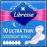 Прокладки Libresse Ultra Goodnight soft 10 шт