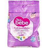Детский стиральный порошок TEO bebe just essentials Sweet Lavander Универсальный, 2,4 кг