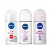 Дезодорант женский Nivea шариковый, 50 мл в ассортименте