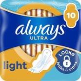 Прокладки Always Ultra Light 10 шт