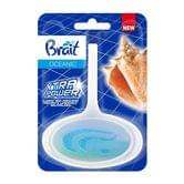 Засіб для унітазу Brait Морський, блок, запаска, 40 г