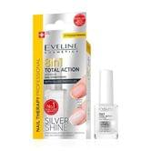 Засіб для зміцнення нігтів Eveline Silver Shine Зміцнення і колір, 12 мл