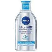 Мицеллярная вода для сухой и чувствительной кожи Nivea MicellAIR, 400 мл