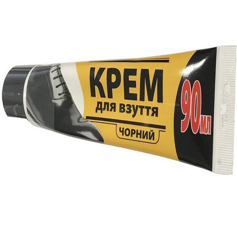Крем для обуви черный Эмол-New,  90 мл