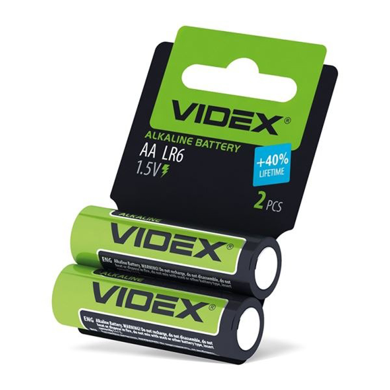 Батарейки Videx LR6 AA ціна за 1 шт.