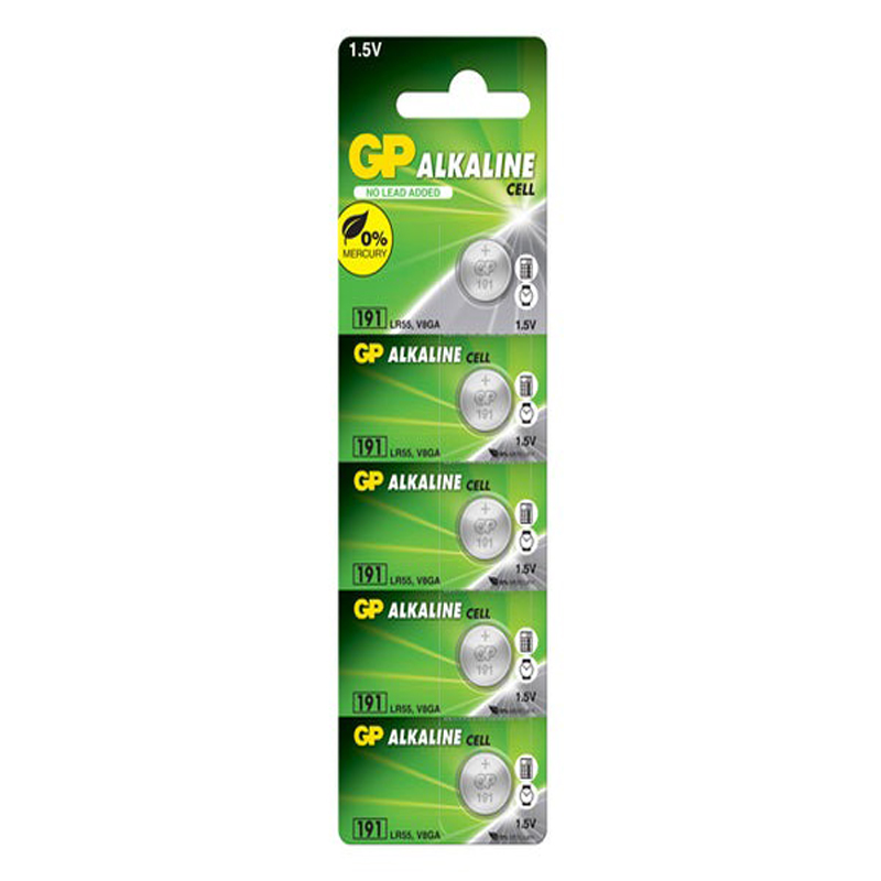 Батарейки GP Alkaline Cell 191 LR55 для годинників і калькуляторів 1 шт.